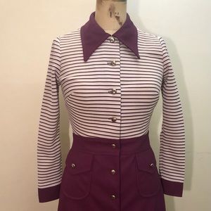 Sweet Plum Purple Vintage Dress